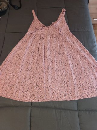 Vestido fluido estampado