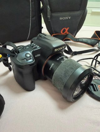 Cámara Réflex Sony Alpha a350