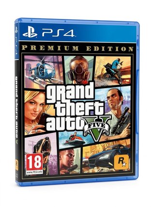 Grand Theft Auto V (GTA V) Premium Edition PS4