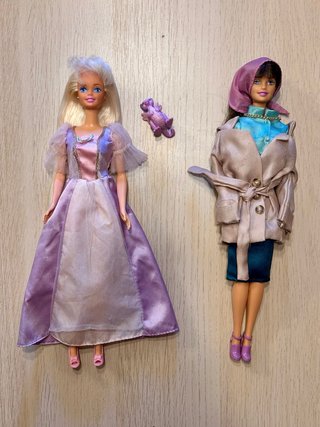 Barbie Rapunzel Vintage in buone condizioni