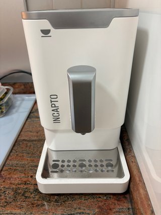 Cafetera Súper Automática Incapto White