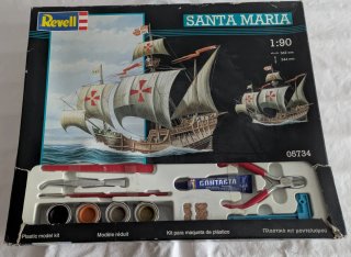 Maqueta Barco Santa María Revell 1:90