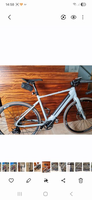 Bicicleta Eléctrica de Carretera megamo Dakar
