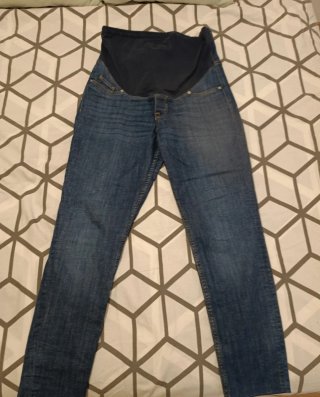 Vaquero Premamá Azul Talla M