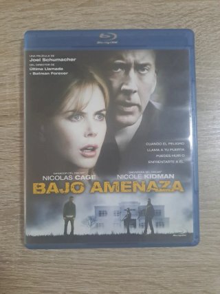 Blu-ray Bajo Amenaza