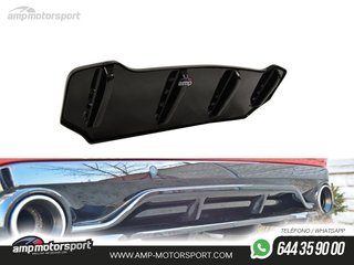 AÑADIDO DE DIFUSOR PEUGEOT 308 GTI 2015-2018 NEGRO BRILLO