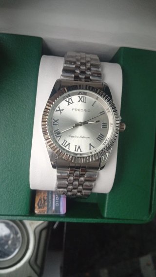 Reloj Fredric Sapphire Collection Plateado