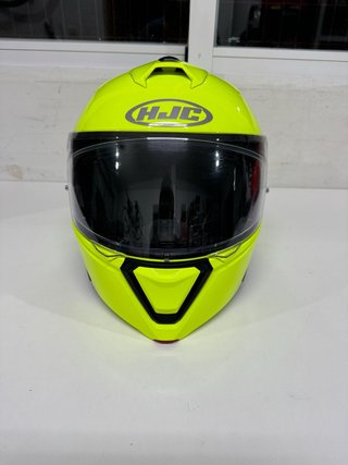 Casco Modular HJC HELMETS Amarillo fluor
