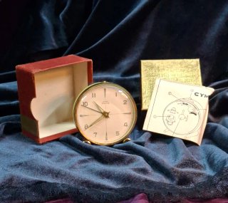 Reloj Despertador Vintage CYMA Amic Años 50