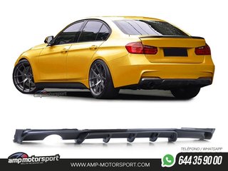 DIFUSOR TRASERO BMW SERIE 3 F30/F31 M-PERFORMANCE LOOK CARBONO