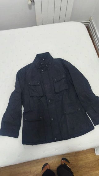 Chaqueta de hombre azul marino
