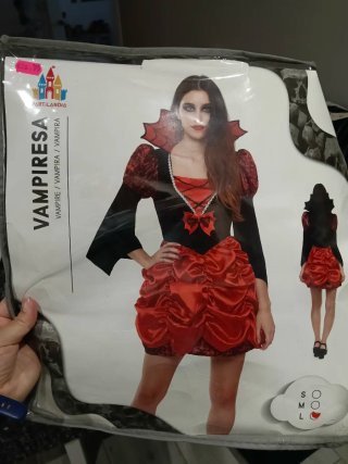 Disfraz de Vampiresa Partilandia Talla L