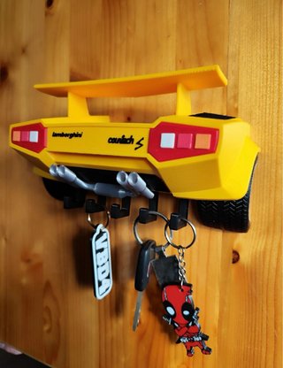 Colgador de llaves Lamborghini Countach