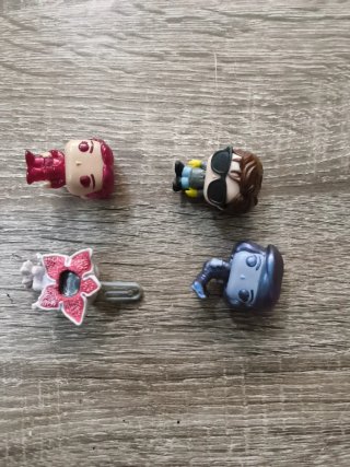 Lote 4 Figuras Stranger Things Kinder