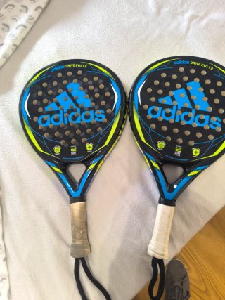 2 Palas de pádel Adidas Drive Evo 1.8