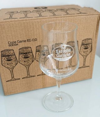 Set de 6 Copas Estrella Galicia 0,0