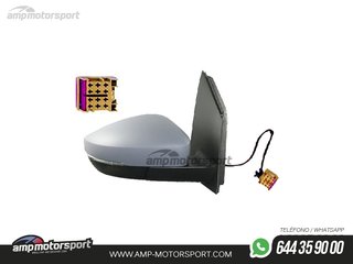 RETROVISOR COMPLETO DERECHO PARA VOLKSWAGEN POLO 6C / POLO 6R