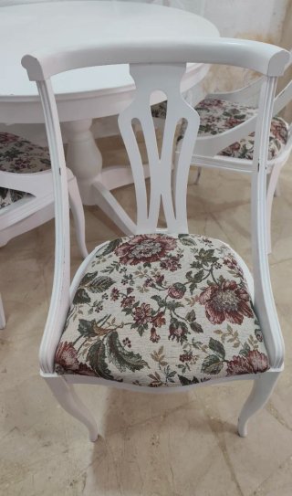 Sillas de Madera Blancas