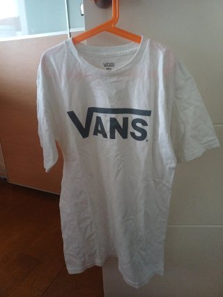 Camiseta Vans Blanca Talla S
