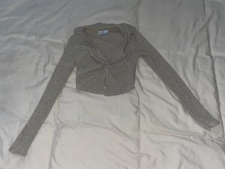 Top Bershka Beige Talla XS