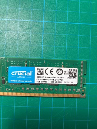 Memoria RAM Crucial 8GB DDR3L
