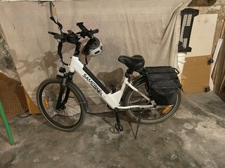 Bicicleta Eléctrica de Paseo Samebike Blanca