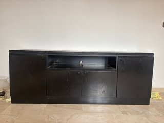 Mueble para televisión negro