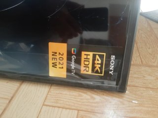 TV Sony KD-65X81J 65 pulgadas pantalla rota