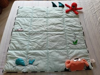 Tappeto gioco per bambini tema marino