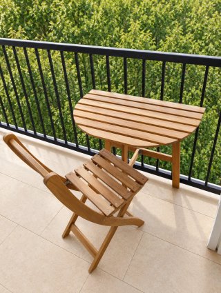 Set Mesa y Silla Plegable Ikea Askholmen