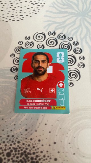 Cromo Panini Ricardo Rodríguez - Mundial FIFA
