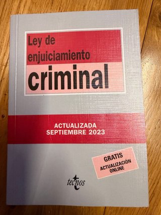 Ley de enjuiciamiento criminal