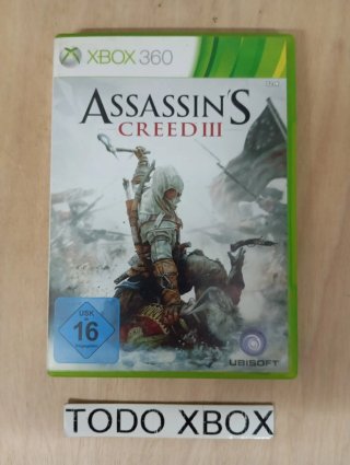 Assassin's Creed III Xbox 360