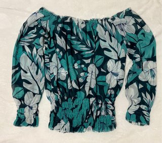 Blusa Estampada Floral Talla S/M
