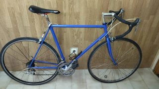 Bicicleta de Carretera Azul