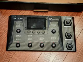 Multiefectos para Bajo Zoom B6