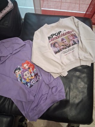 Set de 2 Sudaderas Kpop Demon Hunters 9 años