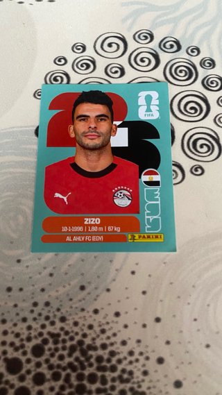 Cromo Panini Zizo - Mundial FIFA 2026