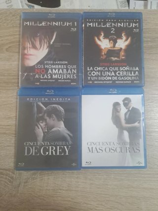 Lote 4 Películas Blu-ray