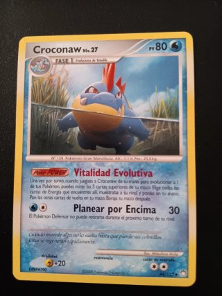 Carta Pokémon Croconaw 44/123