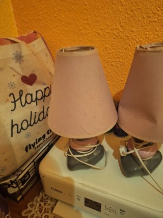 Set de 2 Lámparas de Mesita, se venden por separad