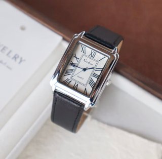 Reloj Geduo con Esfera Romana y Correa de Cuero