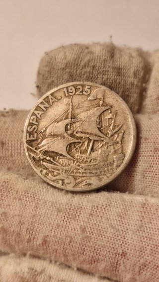 Moneda 25 Céntimos España 1925