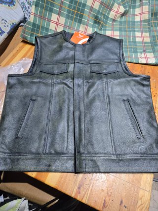 Chaleco de cuero Leatherick