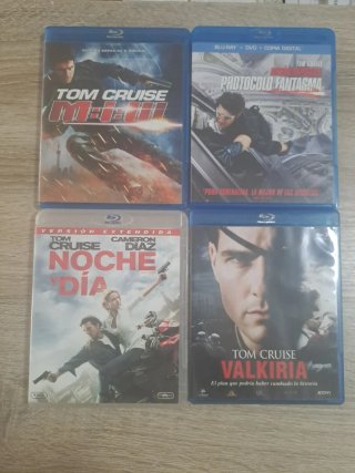 Lote 4 Películas Blu-ray Tom Cruise
