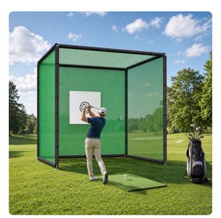 Jaula de Golf 3x3m con Red de Práctica