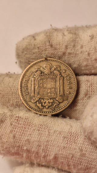 Moneda 1 Peseta 1944 España