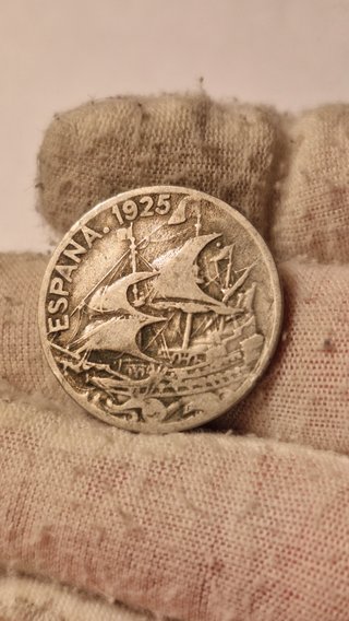 Moneda 25 Céntimos España 1925