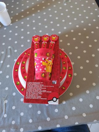 Set tavola Pokémon 6 pezzi