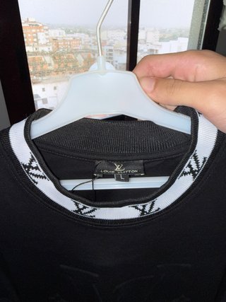 Jersey Louis Vuitton Negro Talla L